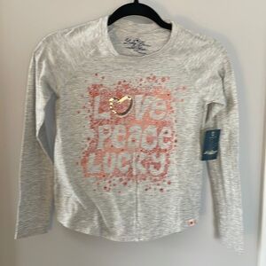 Girls Lucky Brand Shirt Size Medium NWT